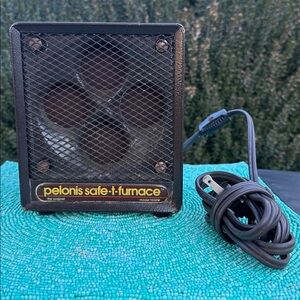 Pelonis Safe-T-Furnace-electricPortableCeramic discHeater/AC-vintage-works great